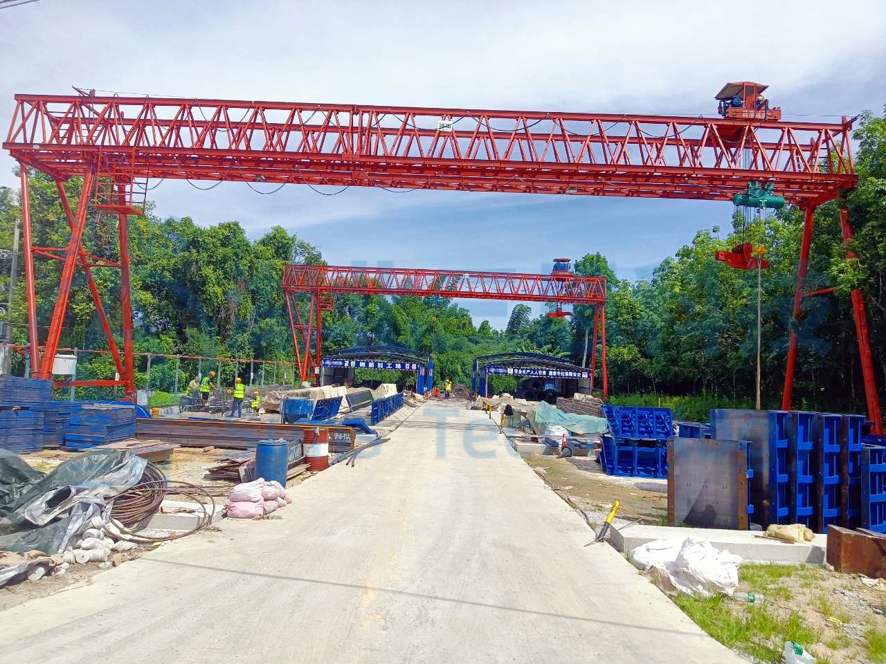 上海、海南兩地龍門吊安全監(jiān)控系統(tǒng)順利交付，設(shè)備安全盡在“眼”中